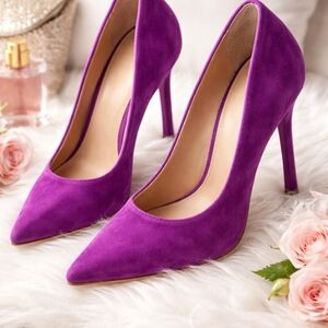 Mark Fisher Elegant Fuchsia Stiletto Heels